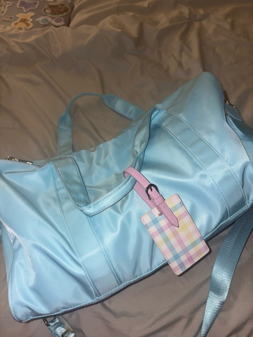 Target x Stoney Clover Blue Duffle - Picture 2 of 3